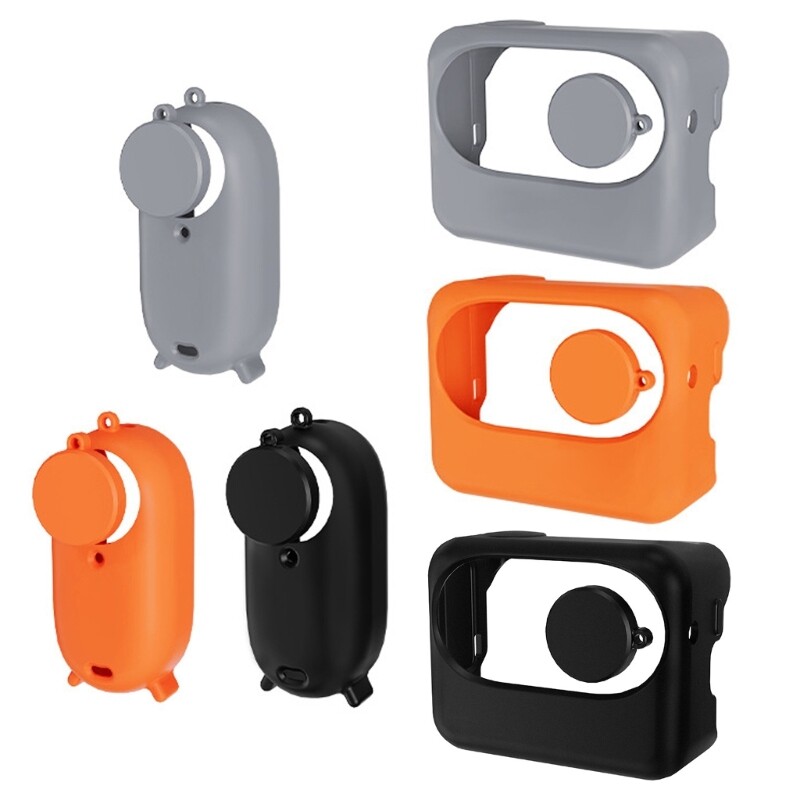 Secure Silicone Sleeve Case For 360 GO3 Camera Lens Cover Case