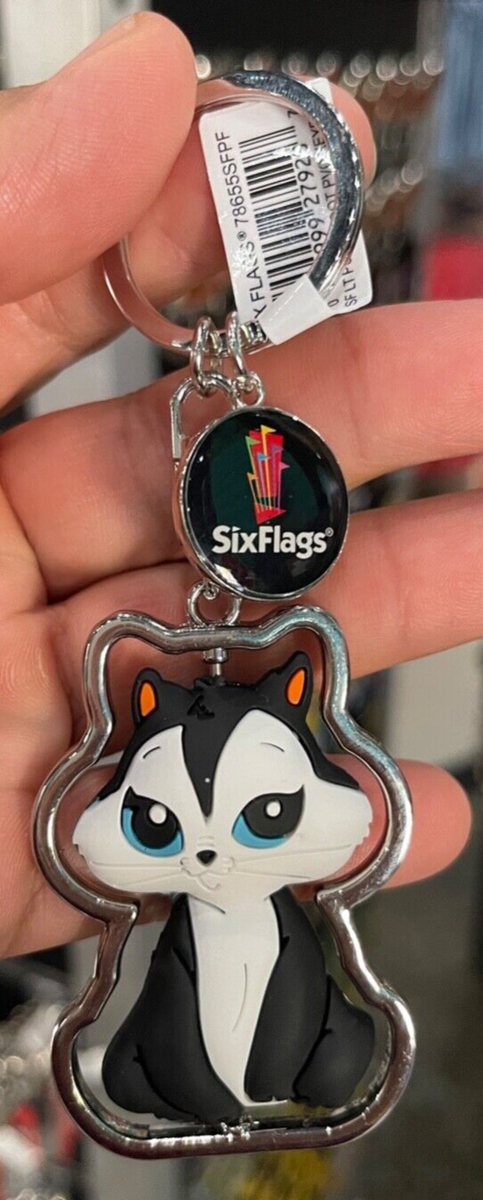 Six Flags Magic Mountain Looney Tunes Pussyfoot Figural Spinning