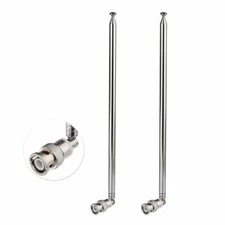 7 Section Telescopic Police Scanner Antenna For Two Way Radio Frequency Counter