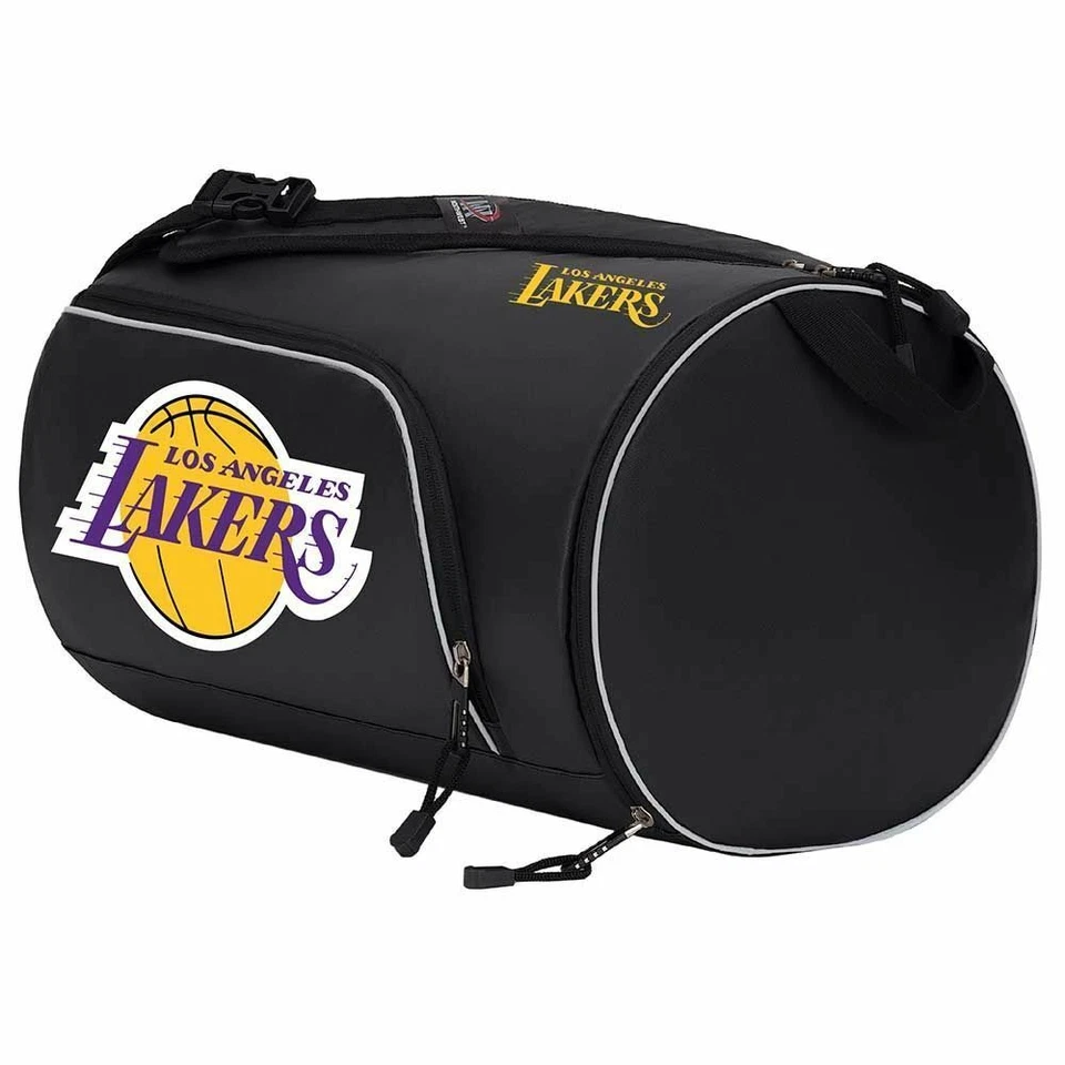 Nueva Bolsa de Lona NBA Los Angeles Lakers Squadron Premium / Bolsa de Gimnasio / Bolsa de Entrenamiento Foto 2 de 4