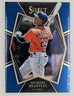 2022 Panini Select Michael Brantley #137 Premier Level Blue Houston Astros 