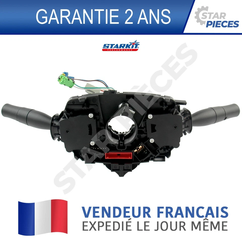 CONTACTEUR TOURNANT + COMMODO GAUCHE DROIT RENAULT MEGANE 2 2002-2009 8200216462 - Imagen 4 de 4