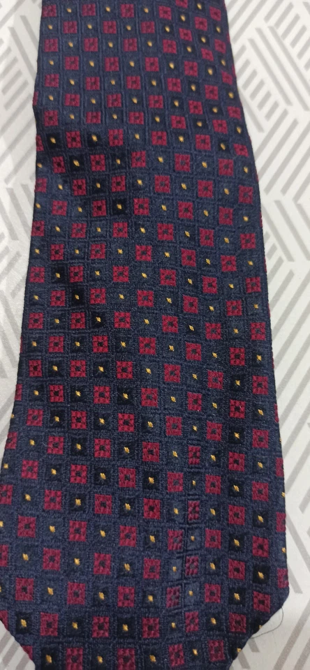 Cravatta Vivax by Sambrook Witting 100% PURA SETA ALTA QUALITA ABBIGLIAMENTO - Immagine 2 di 4