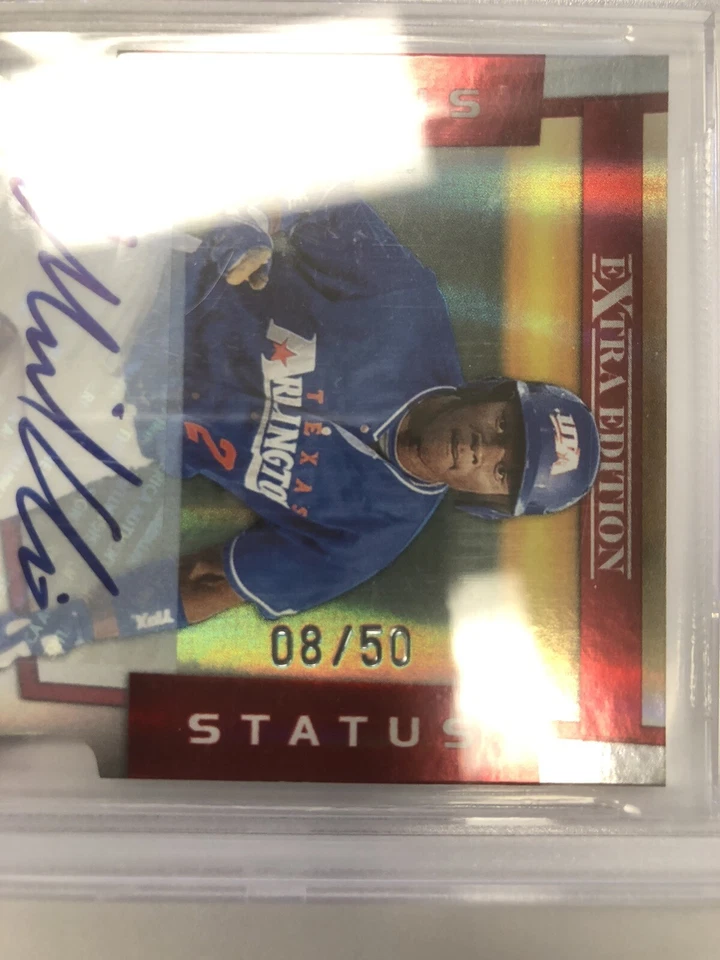 2010 Donruss Elite Extra Edition /50 Michael Choice #101 BGS 9.5 GEM MINT Auto - Image 3 of 3