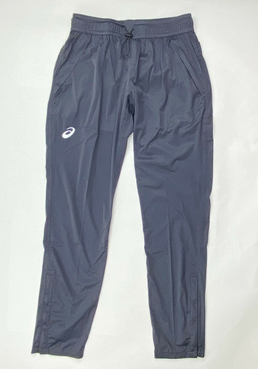 Asics Team Rain Training Pant With Pockets Women's M Gray