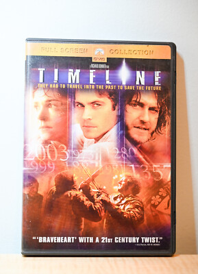 Timeline (DVD, 2003) Full Screen Collection; Great Condition; Free Shipping