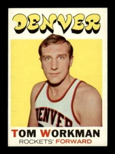 1971-72 Topps #163 Tom Workman NM/NM+ 549286