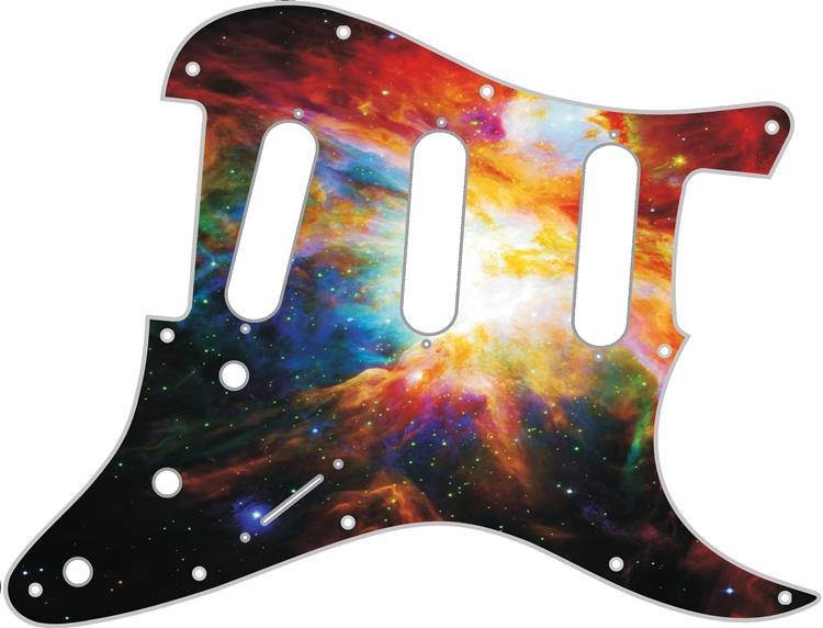 WARMOTH FENDER STRATOCASTER PICKGUARD BATTIPENNA TARTARUGATO TORTOISE SSS 8 FORI - #8005910 - Su