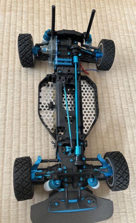 Tamiya Aluminum Square 1/10 Df-03 Dark Impact Chassis RC