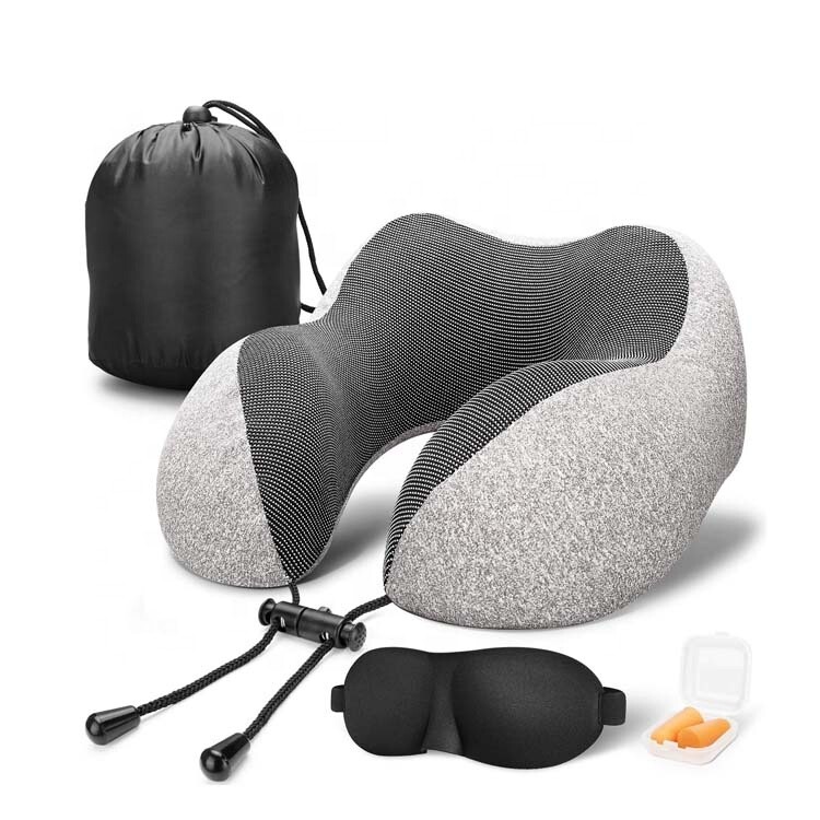 Memory Foam Travel Pillow for Comfortable Journeys