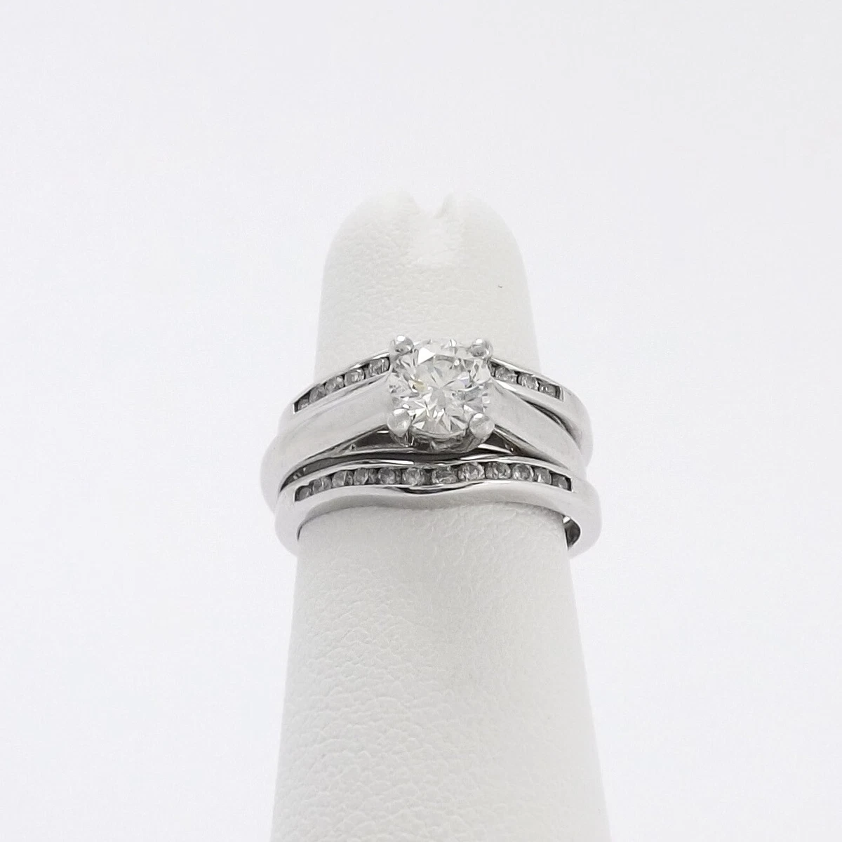 Platinum enhancer hotsell wedding band
