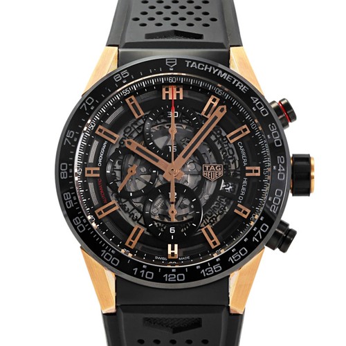 TAG Heuer Carrera CAR205A.FT6087 Stainless Steel Ceramic Rubbe...