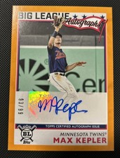 2020 Topps Big League Max Kepler Autograph /99 Minnesota Twins BLA-MK