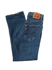 Vintage Women  s Levi  s Straight Leg Blue Jeans 90  s Size 26