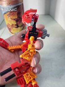 LEGO Bionicle Technic Tahu 8534 Cmp Canister W/ Manual/Disc/Poster  2001