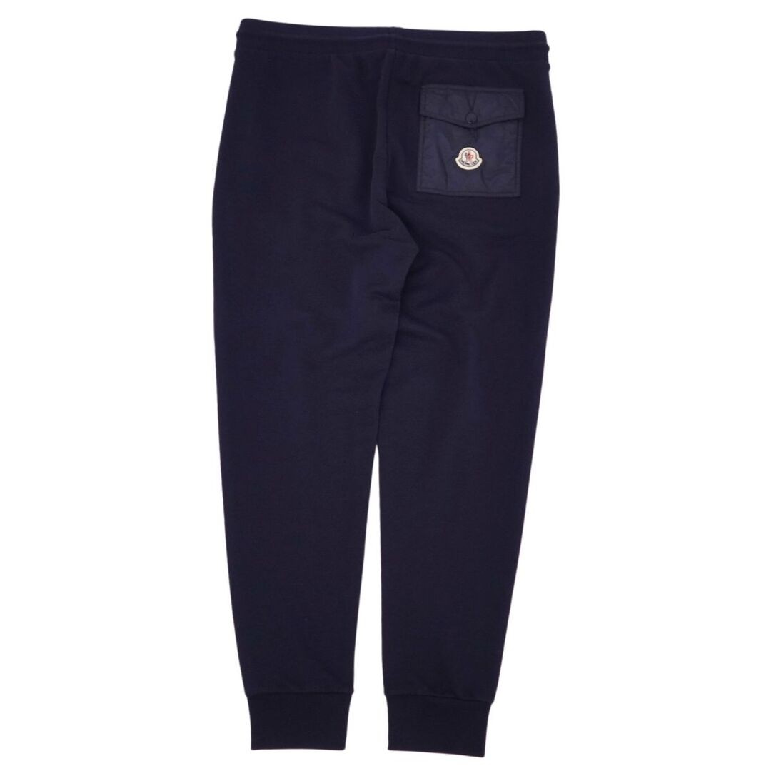 Moncler Pants 2021 Long Easy Sweat Cotton Bottoms Mens M Navy Used MOLO-0 thumbnail 4