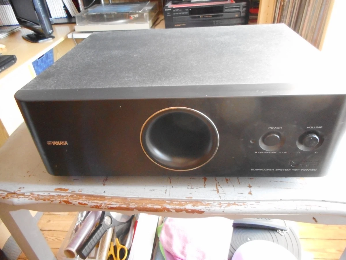 Yamaha HS8S Noir Caissons de basse sur