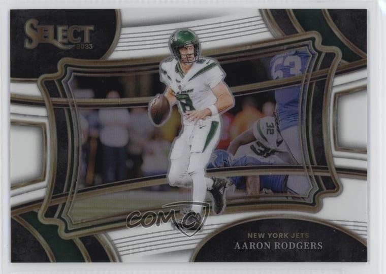 2023 Panini Select Field Level White Prizm /35 Aaron Rodgers #375 1dq4