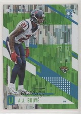 2017 Panini Unparalleled Lime Green AJ Bouye #71 a8r