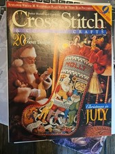 1994 Cross Stitch Country Craft Christmas In July Magazine