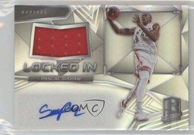 2016 Panini Spectra Locked In Memorabilia /199 Pascal Siakam Rookie Auto RC 0b6c