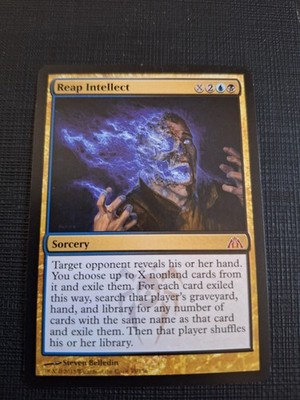 MTG - Reap Intellect - Dragon's Maze DGM - [1x] - NM - [x1] - English