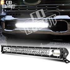 For 2011-2016 Ford F250 F350 Lower Bumper Mount 20inch Led Work Light Bar Combo