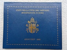 Vatikan 1. EURO KMS 2002  Blister prägefrisch 3,88 € RAR nur 65.000 Auflage!