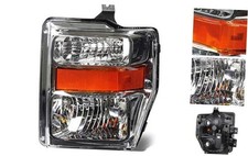 Headlight Assembly Driver Left Side for 08-10 Ford F-250 F-350 F-450 F-550