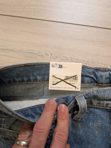 Levi's® Made In Japan 502™ Taper Selvedge Jeans - 34 X 32 - Picture 3 of 6