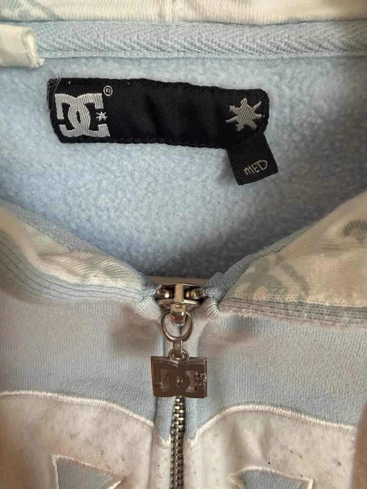 DC SHOE Vintage Women’s Hoodie / Full Zip Up / Medium - Image 3 of 4