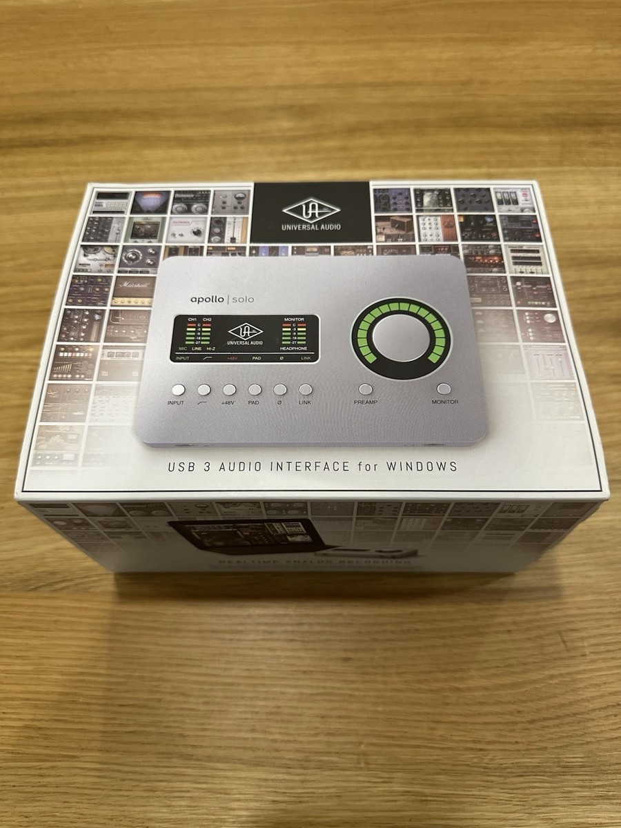 Buy Universal Audio Thunderbolt 3 Apollo Solo Audio Interface