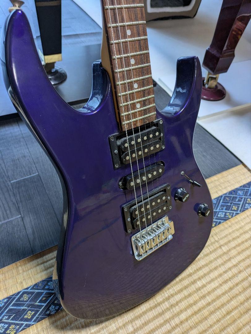 Ibanez Silver Cadet Electric Guitar Dark Blue Vintage Style