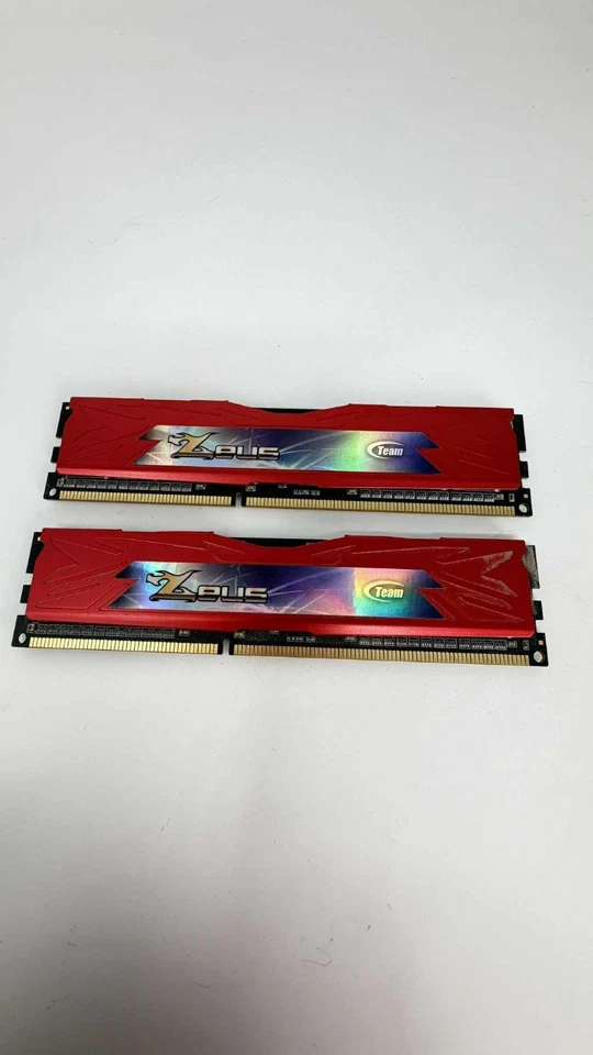 2x 4GB DDR3-1600 PC3-12800 CL9 1.5V 240-pin -Team Group Zeus (TZRD34G1600HC9BK) - Image 2 of 2