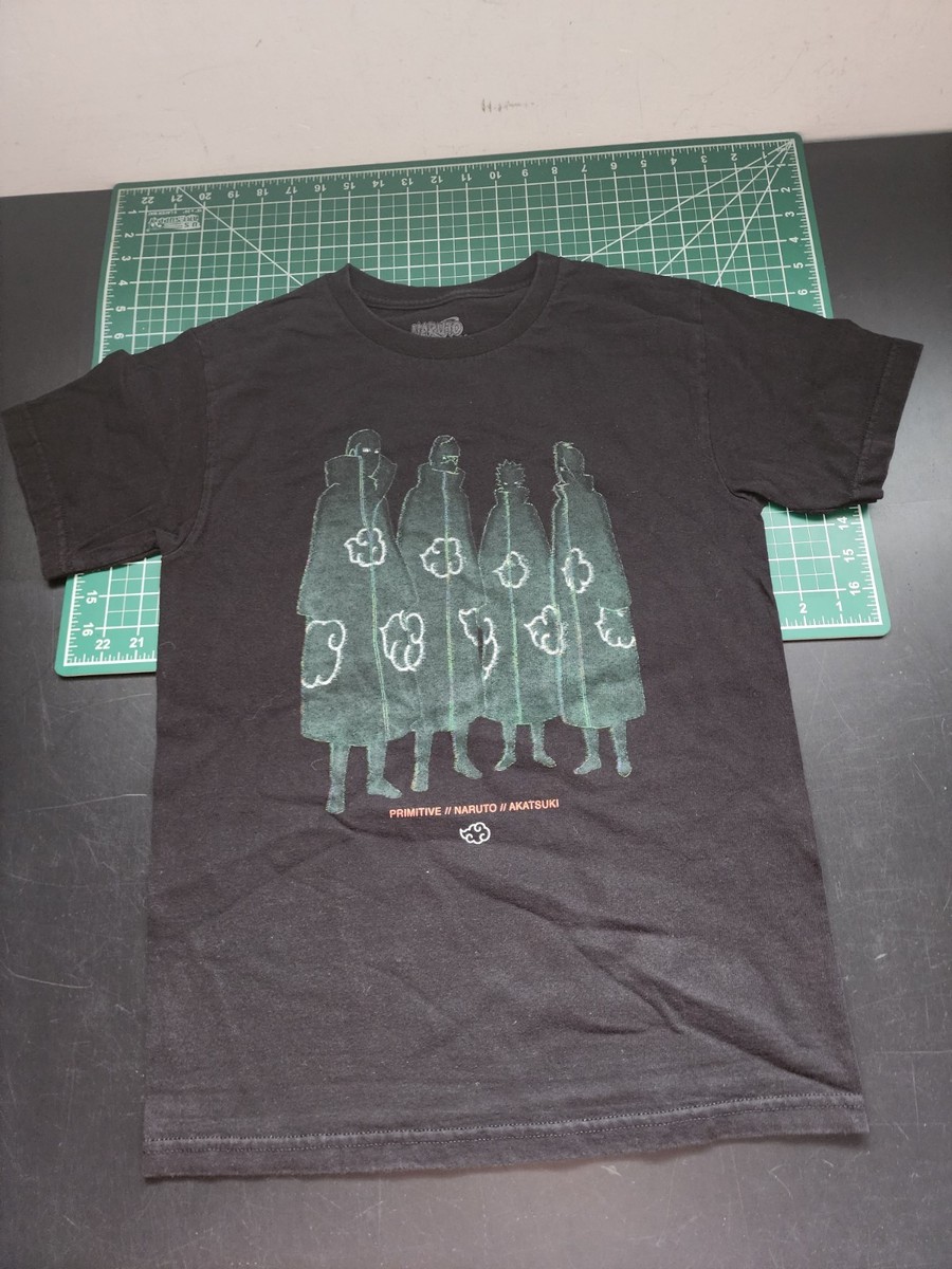 Vintage Primitive x Naruto T Shirt Lantern Black Akatsuki Size