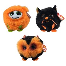 TY Puffies Beanie Balls - SET of 3 Halloween 2023 Releases Griffin, Mystic 