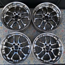 Jdm Deep Rim Ssr Agle Minerva 18x9j 10j Pcd114.3-5h 49 Br Ssr No Tires