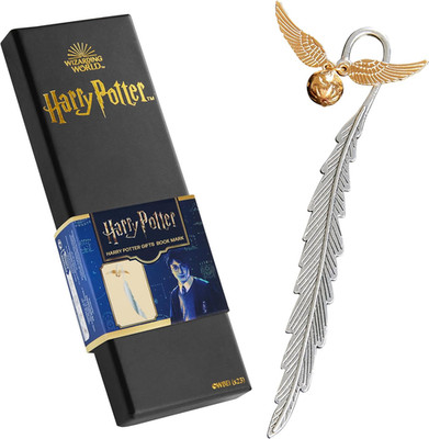 Harry Potter Lesezeichen - Der Goldene Schnatz Lesezeichen Aus Metall in Edler 