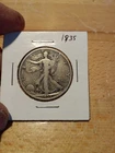 1935 Walking Liberty half dollar circ 90% Silver #1