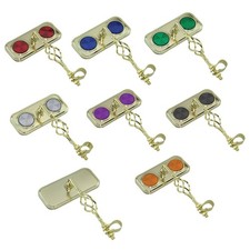 NEW! Lowrider Bicycle Gold Rectangle Bike Mir...