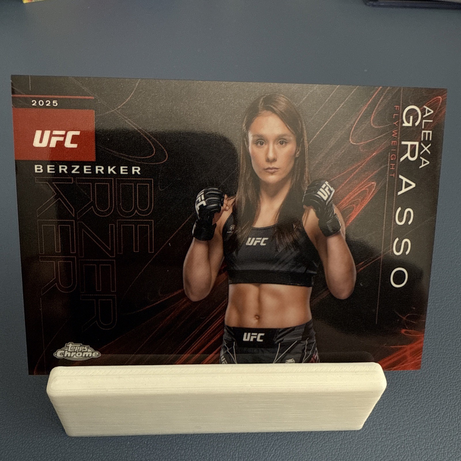 2025 Topps Chrome UFC ALEXA GRASSO Berzerker Rare SP #BZK-1