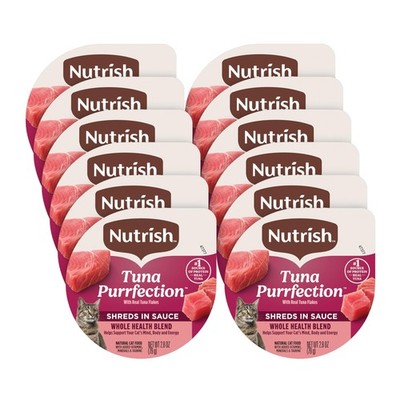 Grain Free Wet Cat Food Tuna Purrfection Whole Health Blend with Real Tuna Fl...