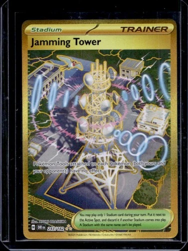 2025 Pokemon Destined Rivals Jamming Tower #243/182