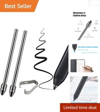 Titanium Alloy Stylus Nibs for Samsung S Pen, BOOX Pen 2 Pro, IReader, Lamy A...