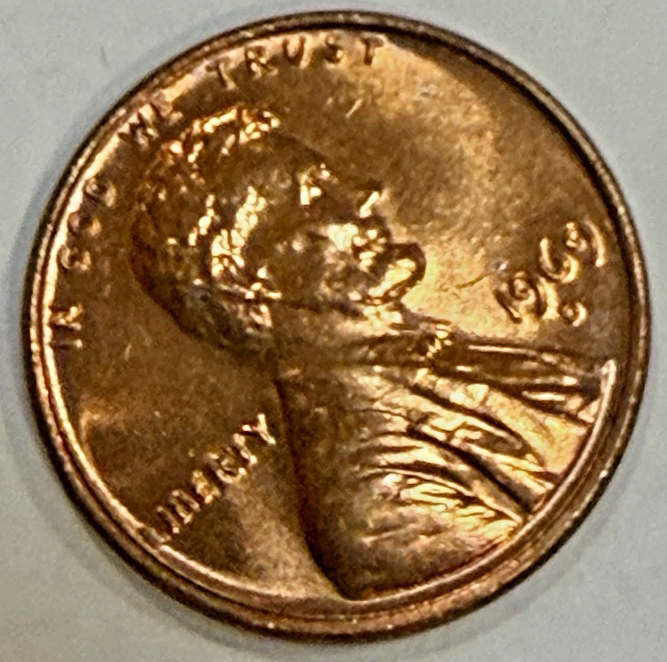 1969-D GEM Proof-Like Lincoln Memorial 1c ~ Looks Like a Proof! ~ Nice ~ Y65 - Image 2 of 3