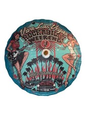 Retro A Go Go Viva las Vegas Rockabilly Weekender Pin Up Parasol