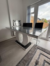 Dining Table Set of 6 with Chairs And Matching Coffee Table