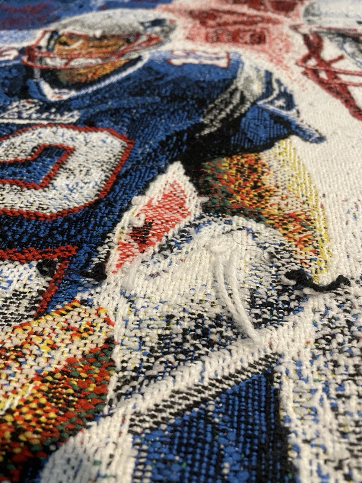 New England Patriots Tom Brady Woven Throw Blanket 32x55