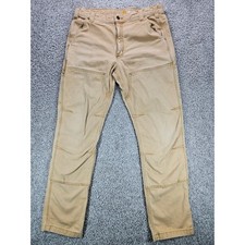 Carhartt Double Knee Work Pants Mens 34x34 Relaxed Fit Canvas