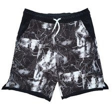 Lands' End Kids Boys L 10-12 Stretch Hydroliner Sport Swim Trunks Shorts Large